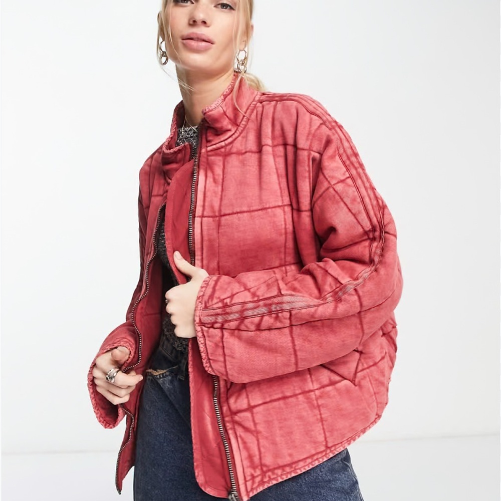 Free People Dolman Quilted Jacket